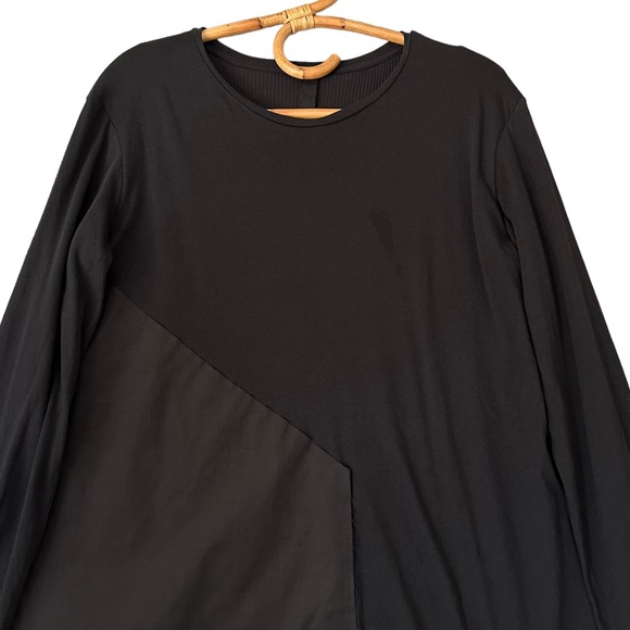 Army of Me | Black Asymmetrical Layered Long Sleeve Top Size S Emo Goth - Picture 2 of 12